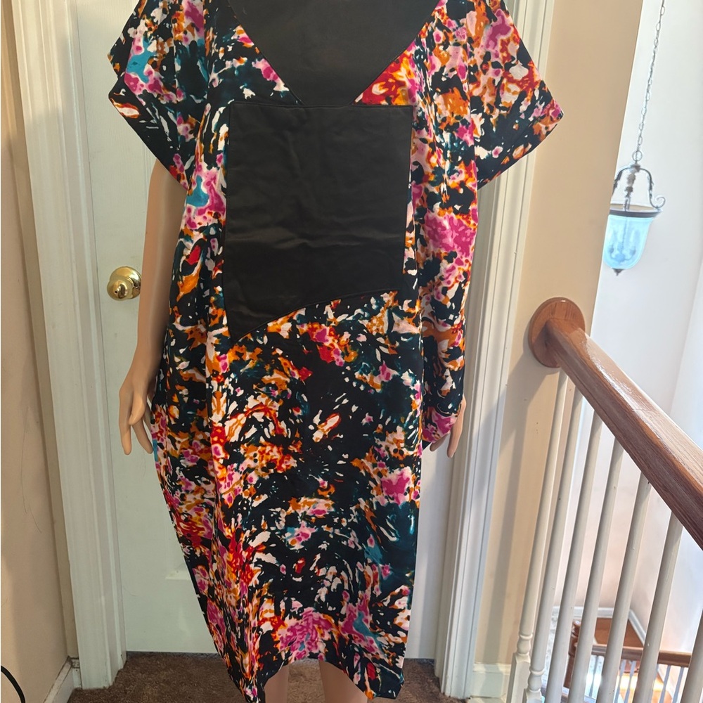 African Adire  dress| danshiki | Kaftan| Handmade African print Short Dress